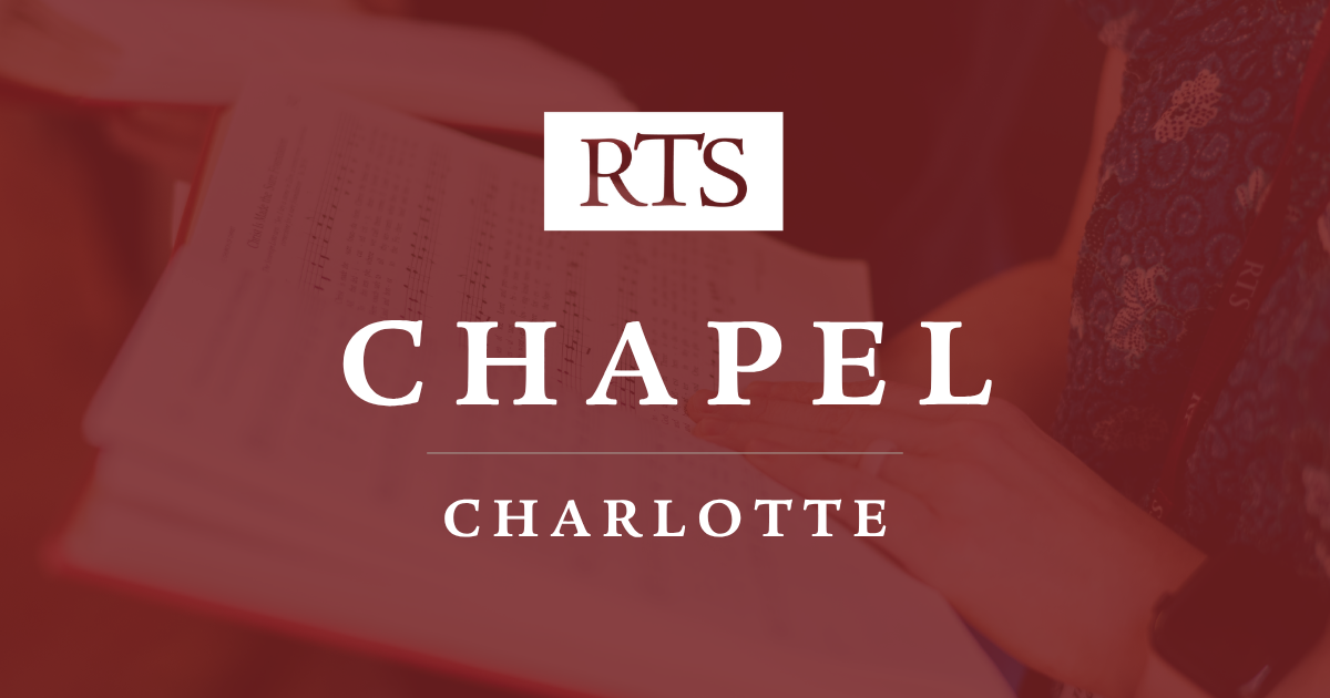 RTS Charlotte Chapel, Dr. Keith Evans, November 3, 2026